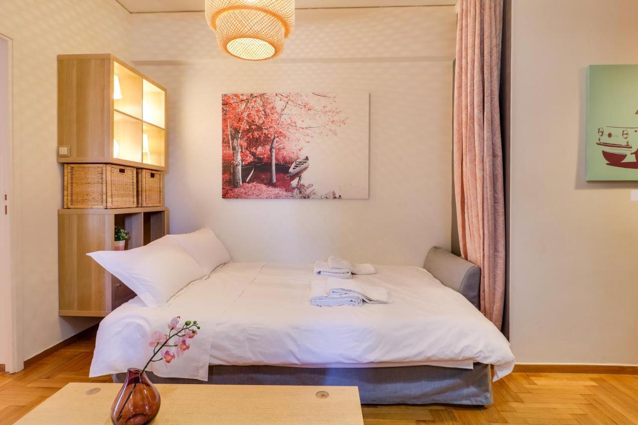 Spacious Flat☆3min To Metro☆ac|netflix|pc Athens